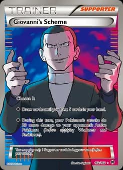 Giovanni's Scheme card in English