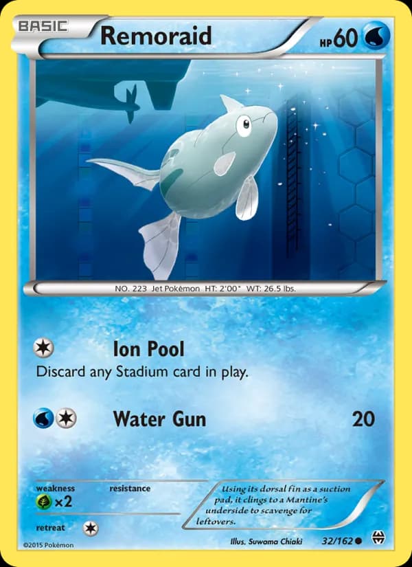 Remoraid card in English