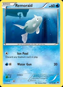 Remoraid card in English