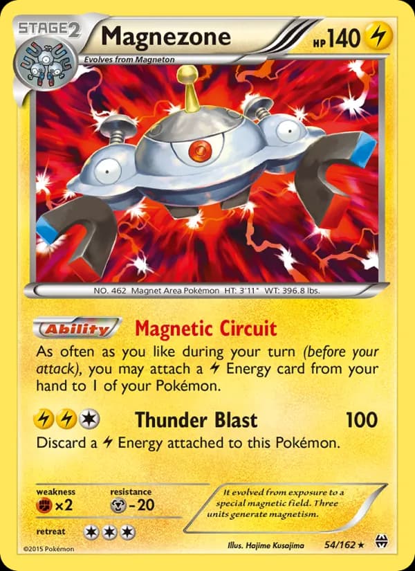 Magnezone card in English