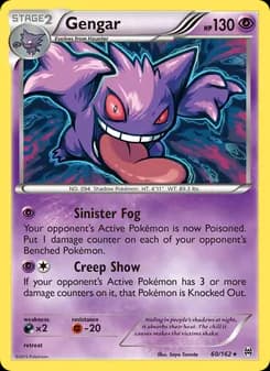 Gengar card in English