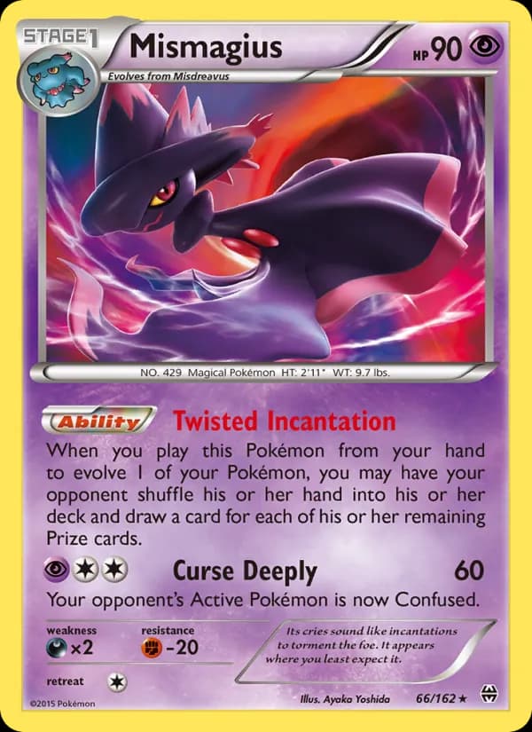 Mismagius card in English