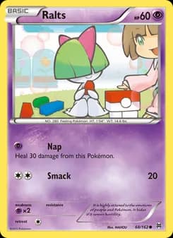 Ralts card in English