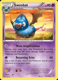 Swoobat card in English