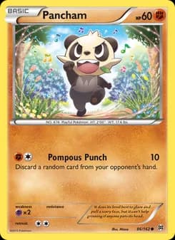 Pancham card in English