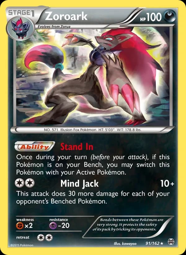 Zoroark card in English