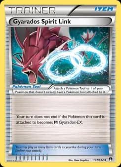 Gyarados Spirit Link card in English