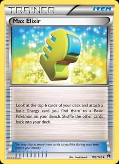 Max Elixir card in English