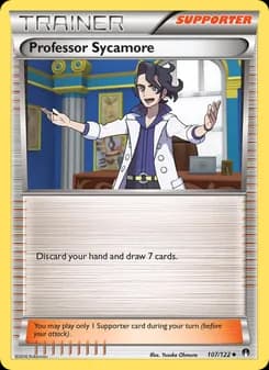 Professor Sycamore card in English