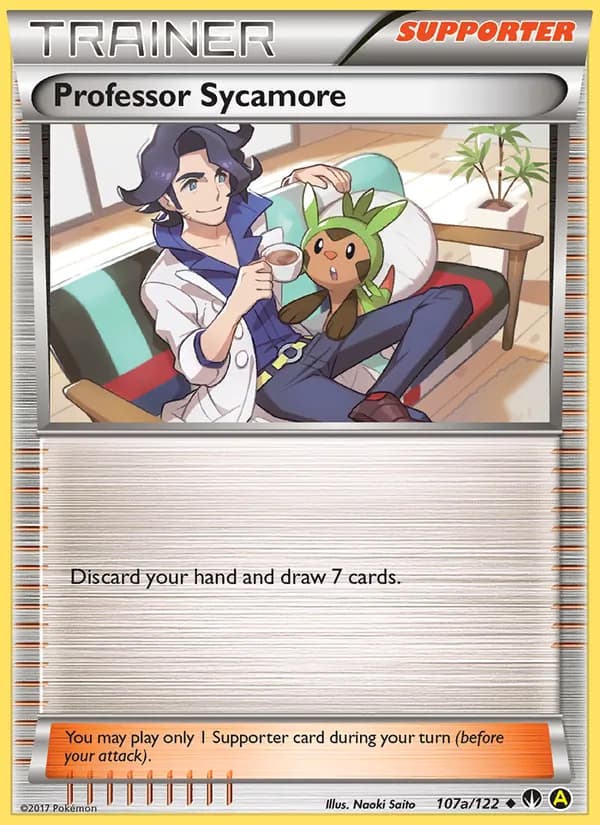 Professor Sycamore card in English