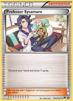 Professor Sycamore card in English