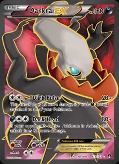 Darkrai EX card in English