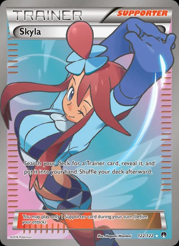 Skyla card in English