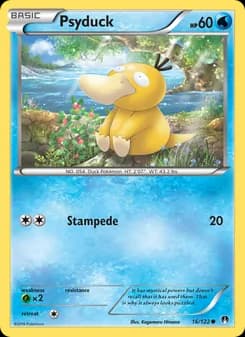 Psyduck card in English