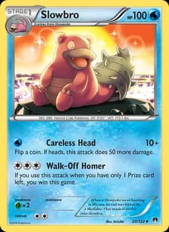 Slowbro card in English