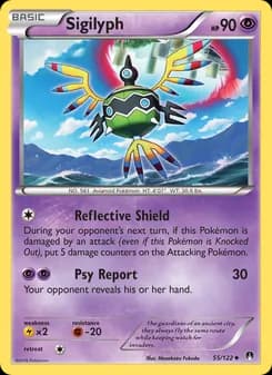 Sigilyph card in English
