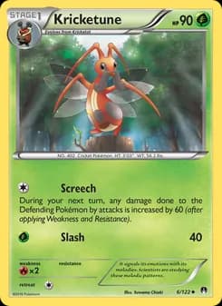 Kricketune card in English