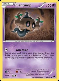 Phantump card in English
