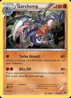 Garchomp card in English