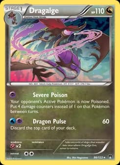 Dragalge card in English