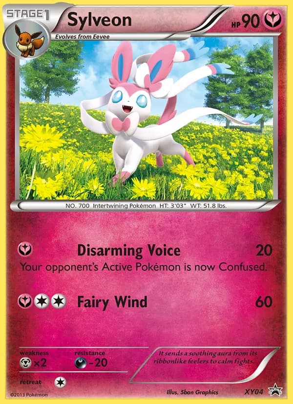 Sylveon card in English