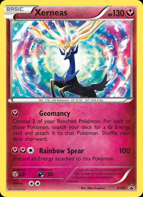 Xerneas card in English