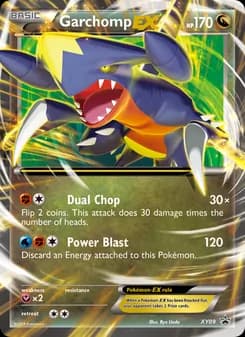 Garchomp EX card in English