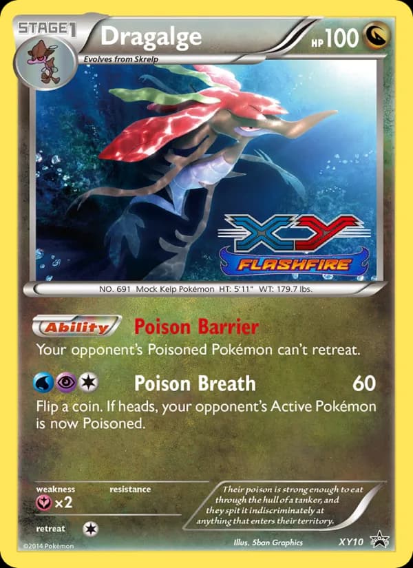 Dragalge card in English