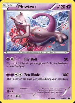 Mewtwo card in English