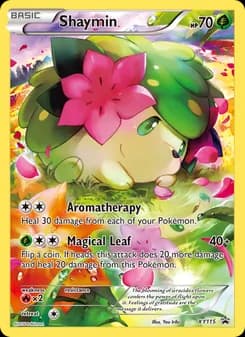 Shaymin card in English