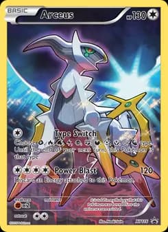 Arceus card in English