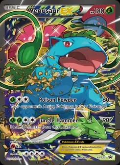 Venusaur EX card in English