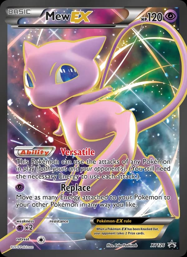 Mew EX card in English