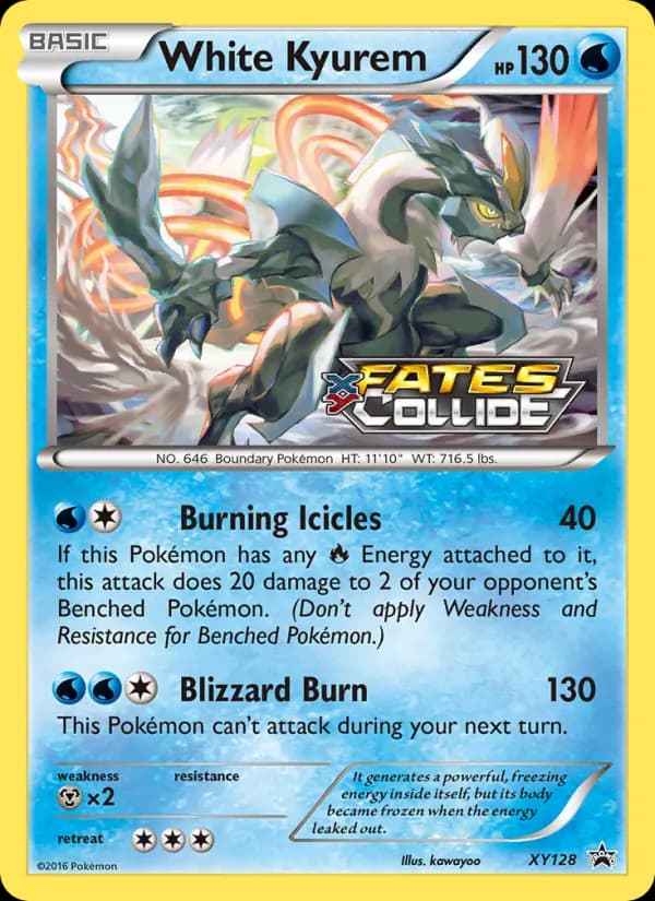 White Kyurem card in English