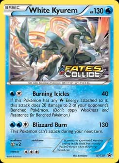 White Kyurem card in English