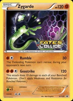 Zygarde card in English