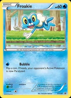 Froakie card in English