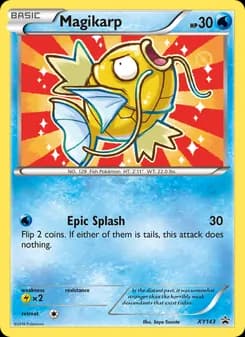 Magikarp card in English