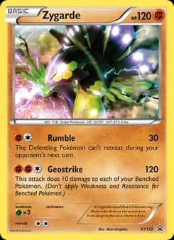 Zygarde card in English