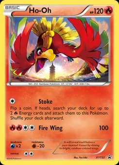 Ho Oh card in English