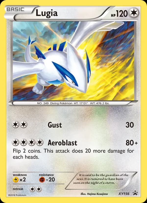 Lugia card in English