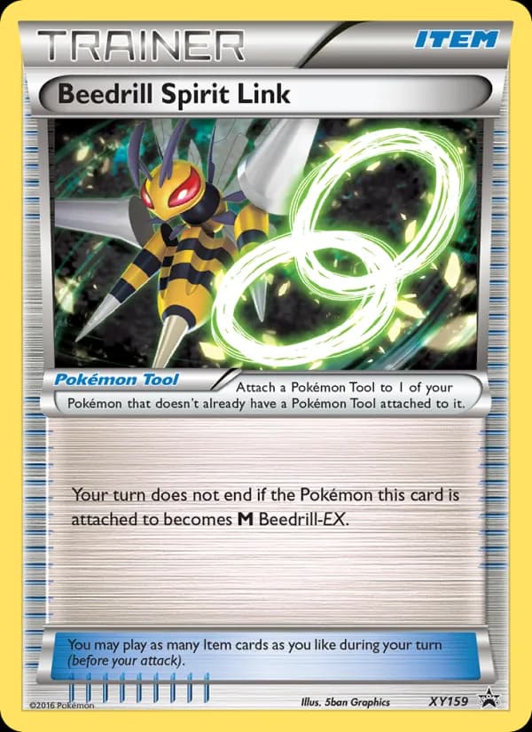 Beedrill Spirit Link card in English