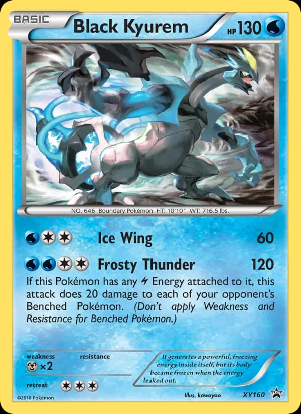 Black Kyurem card in English