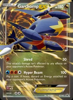 Garchomp-EX card in English