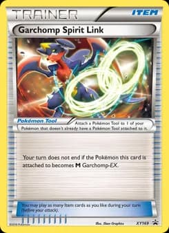 Garchomp Spirit Link card in English