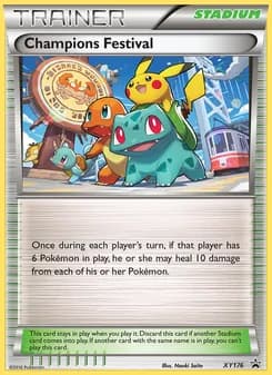 Champions Festival card in English