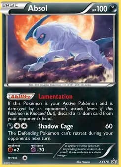 Absol card in English