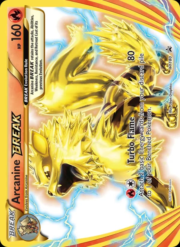 Arcanine BREAK card in English