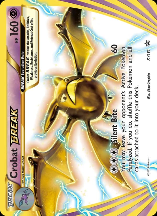 Crobat BREAK card in English