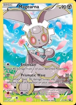 Magearna card in English